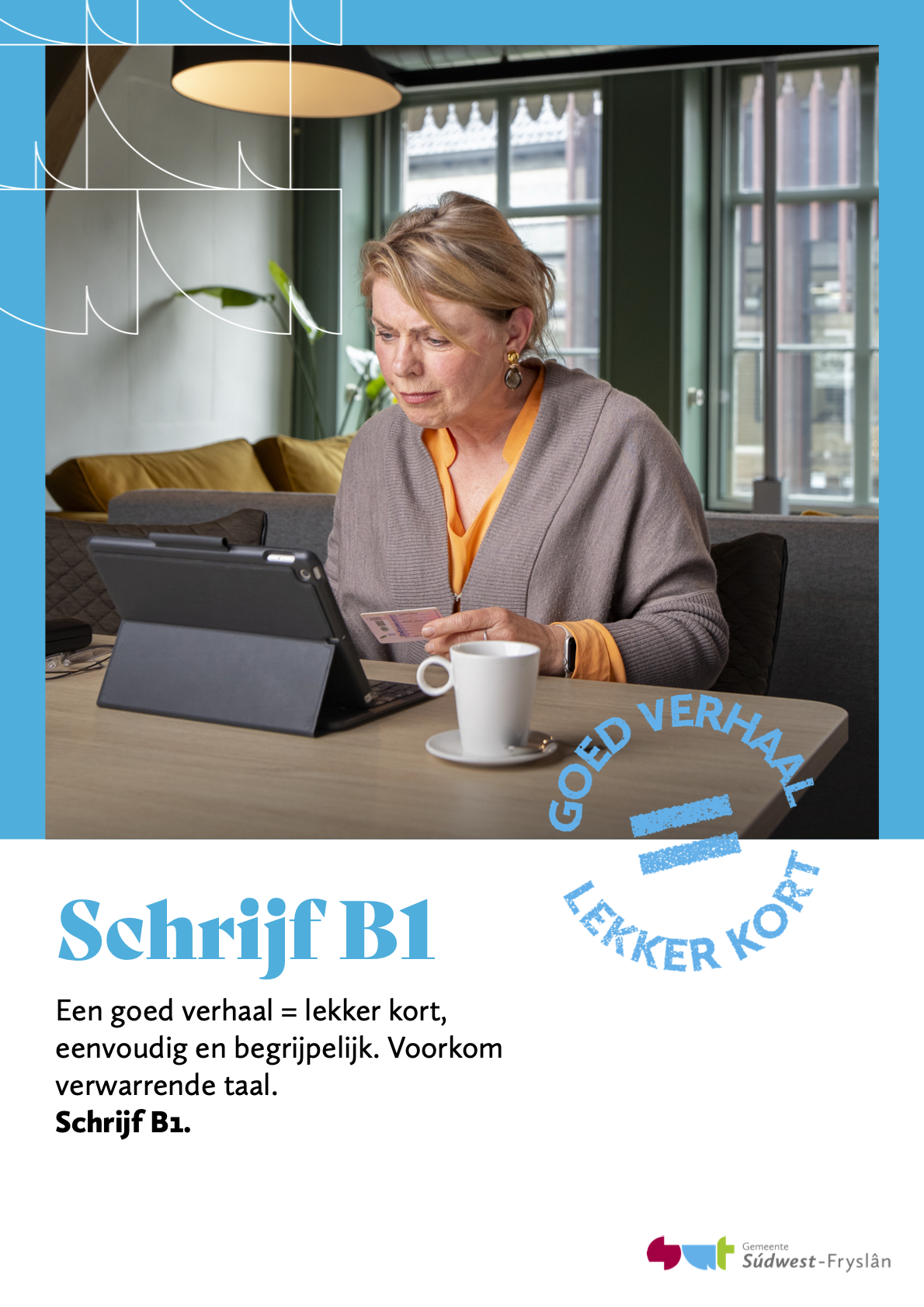 Fomozo case Schrijf B1 voor organisatie Gemeente Súdwest Fryslân